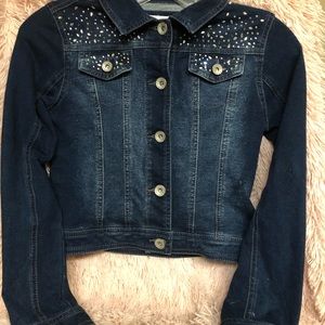 Girls Justice Jean Jacket SZ 8/10